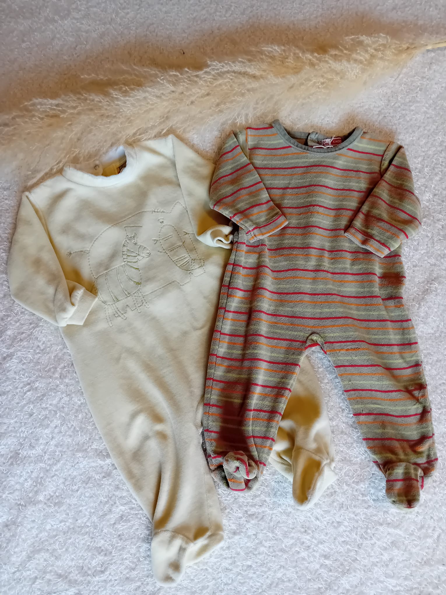 Lot de 2 Pyjamas épais 