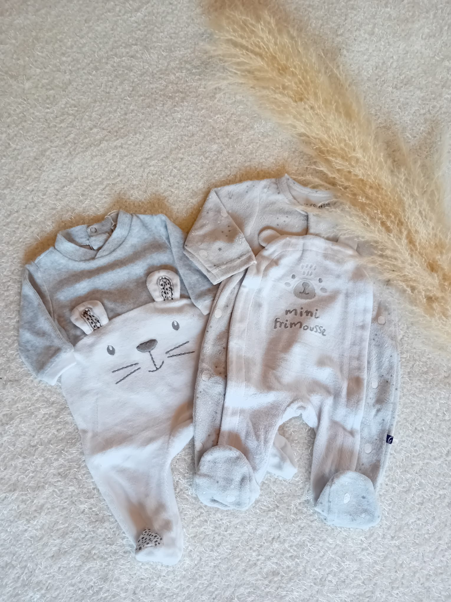 Lot de 2 Pyjamas épais 