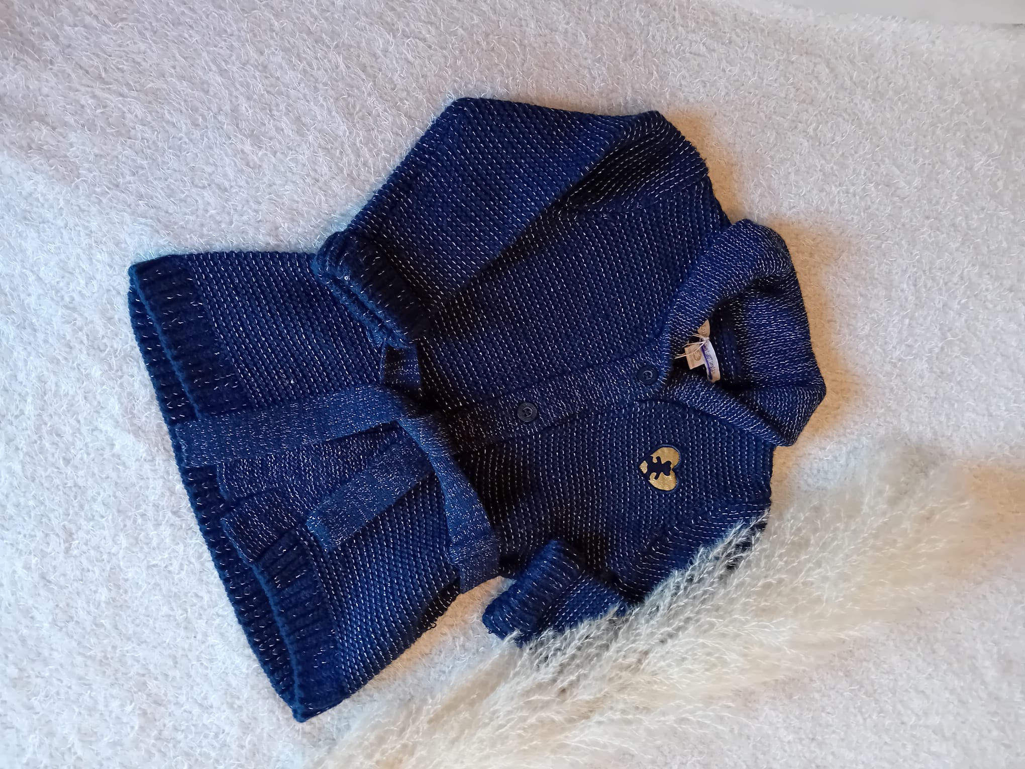 Gilet long avec ceinture 