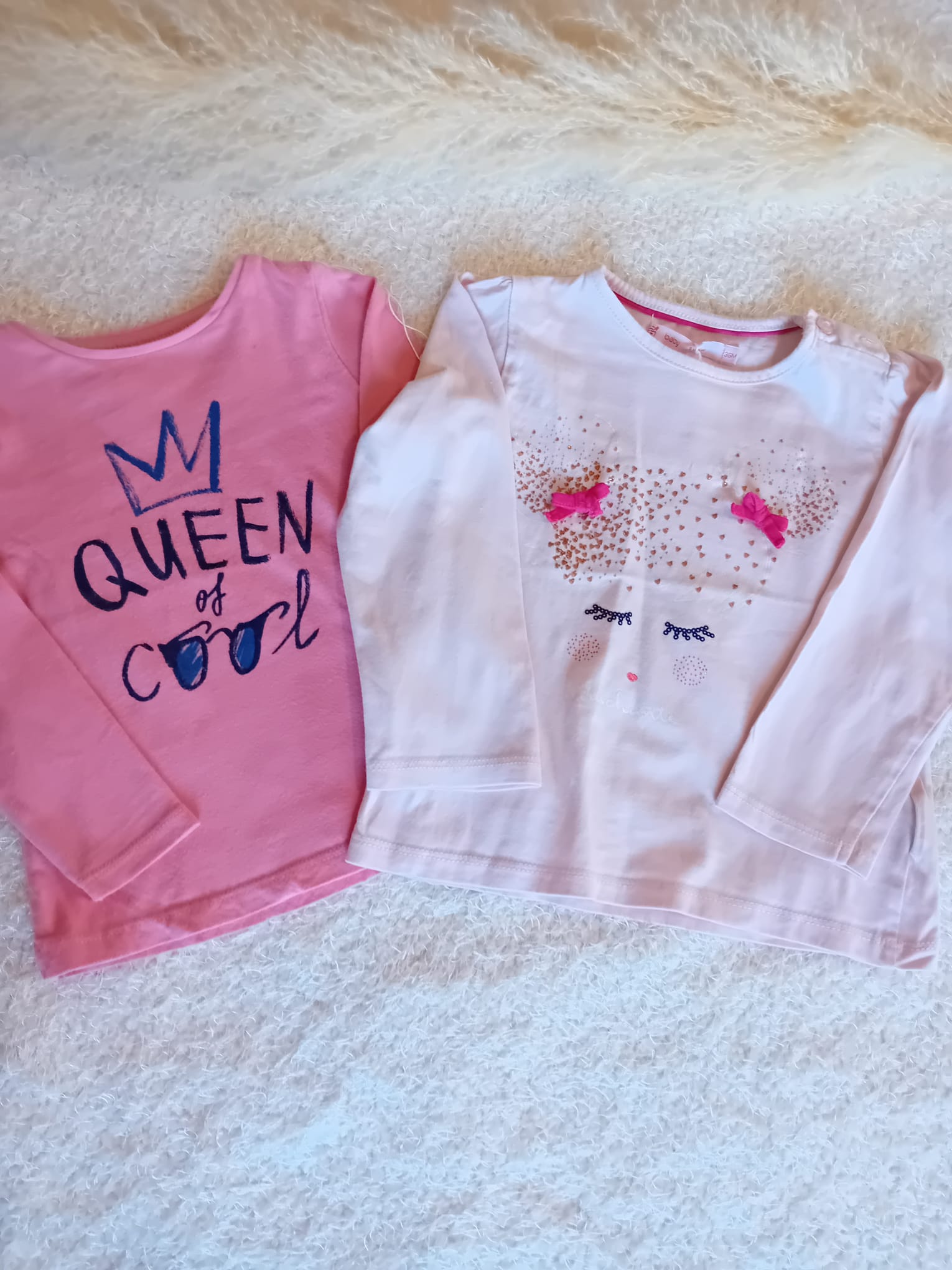 Lot 2 t.shirts manches longues 