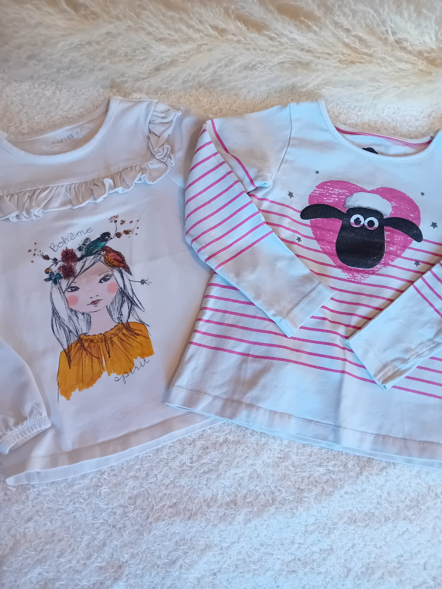 Lot de 2 T.shirts manches longues  2