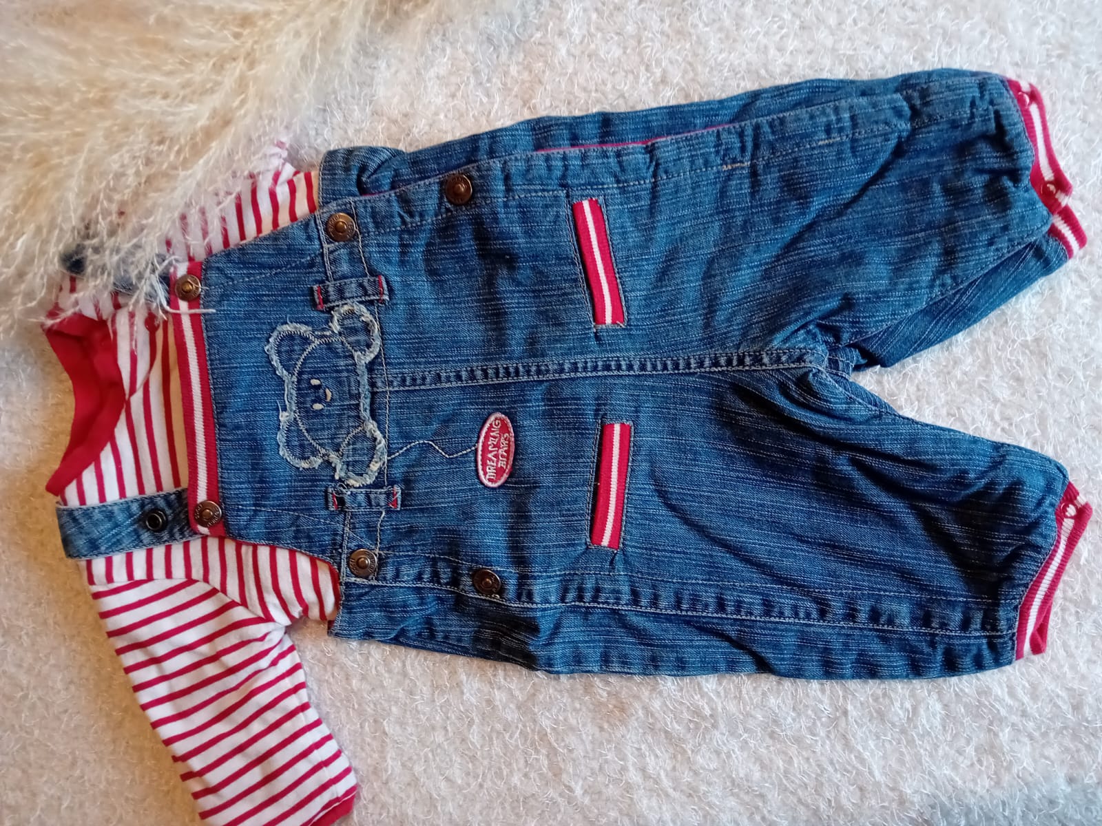 Salopette et T.shirt  2