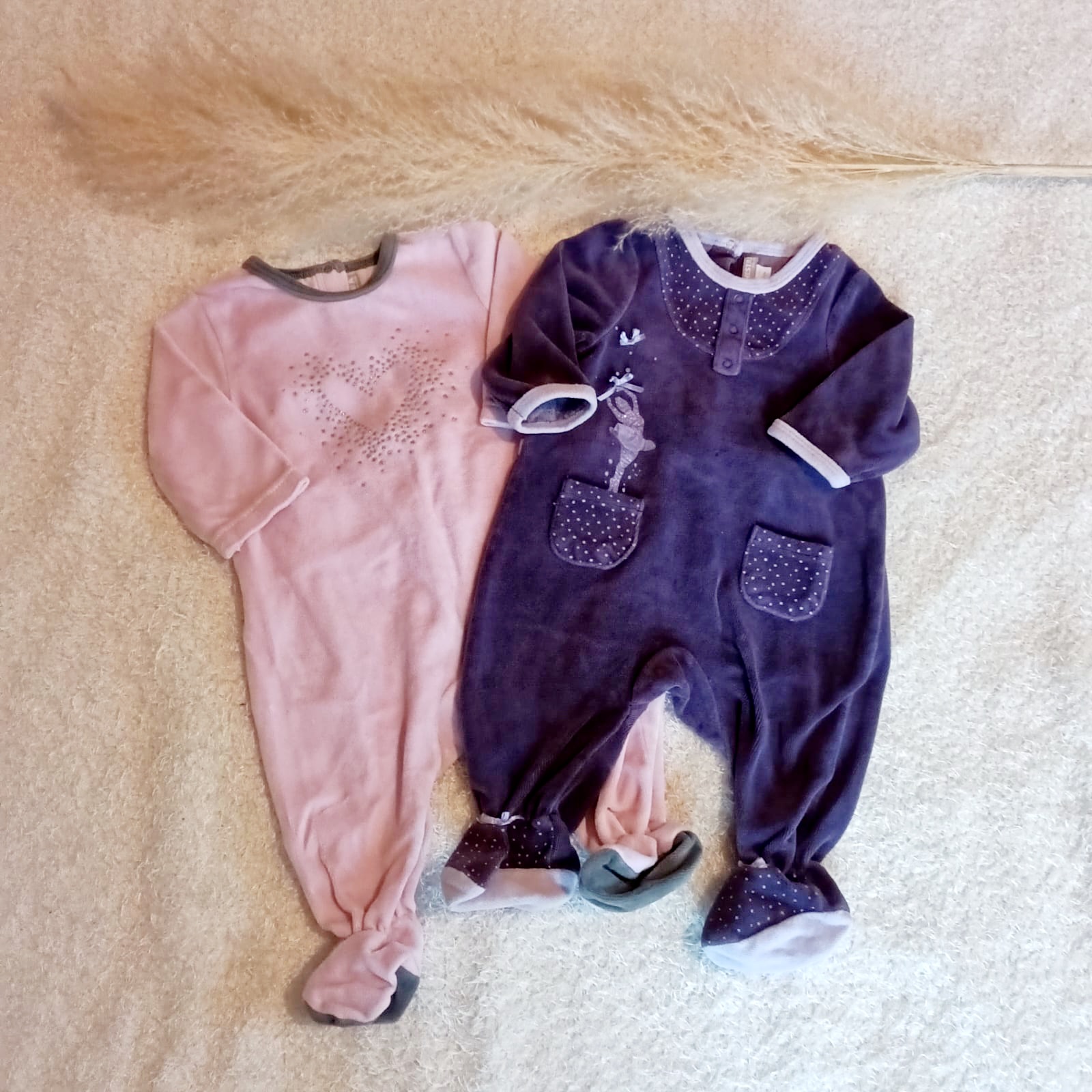 Lot de 2 Pyjamas épais 